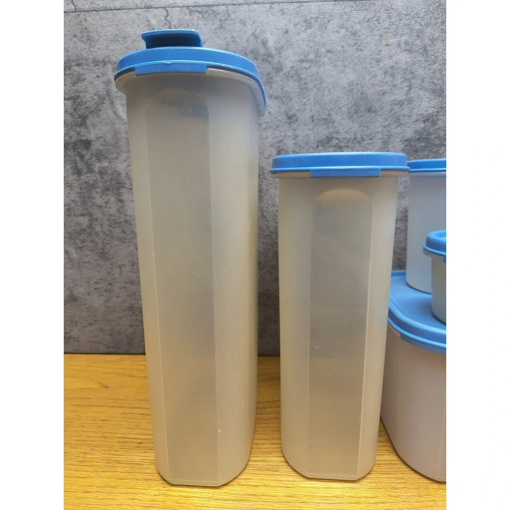 Tupperware Modular Mate Oval Container w/Lid 1615/1614/1605/1792/1611/1606 Lot 7